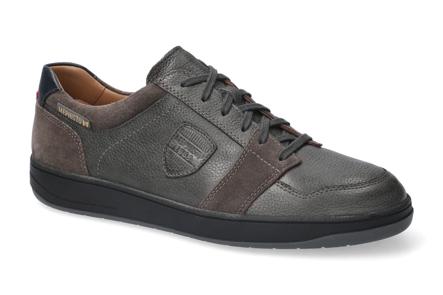lacets homme modèle Hugh Gris foncé - Mephisto